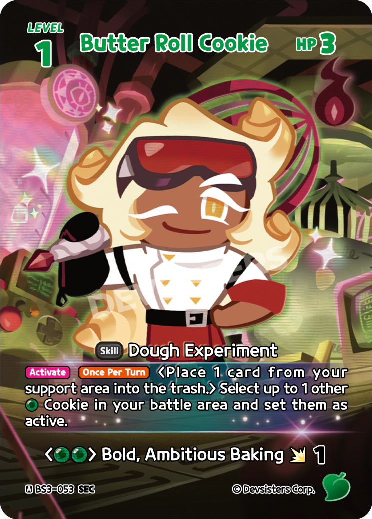 Butter Roll Cookie #BS3-053@1