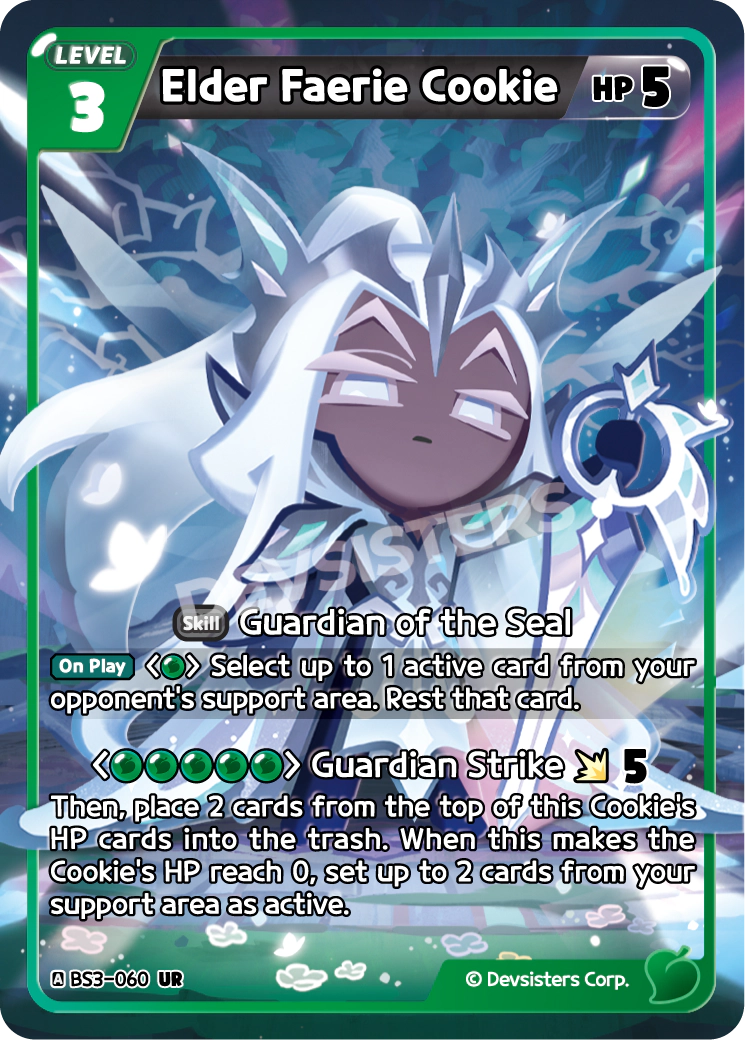 Elder Faerie Cookie #BS3-060