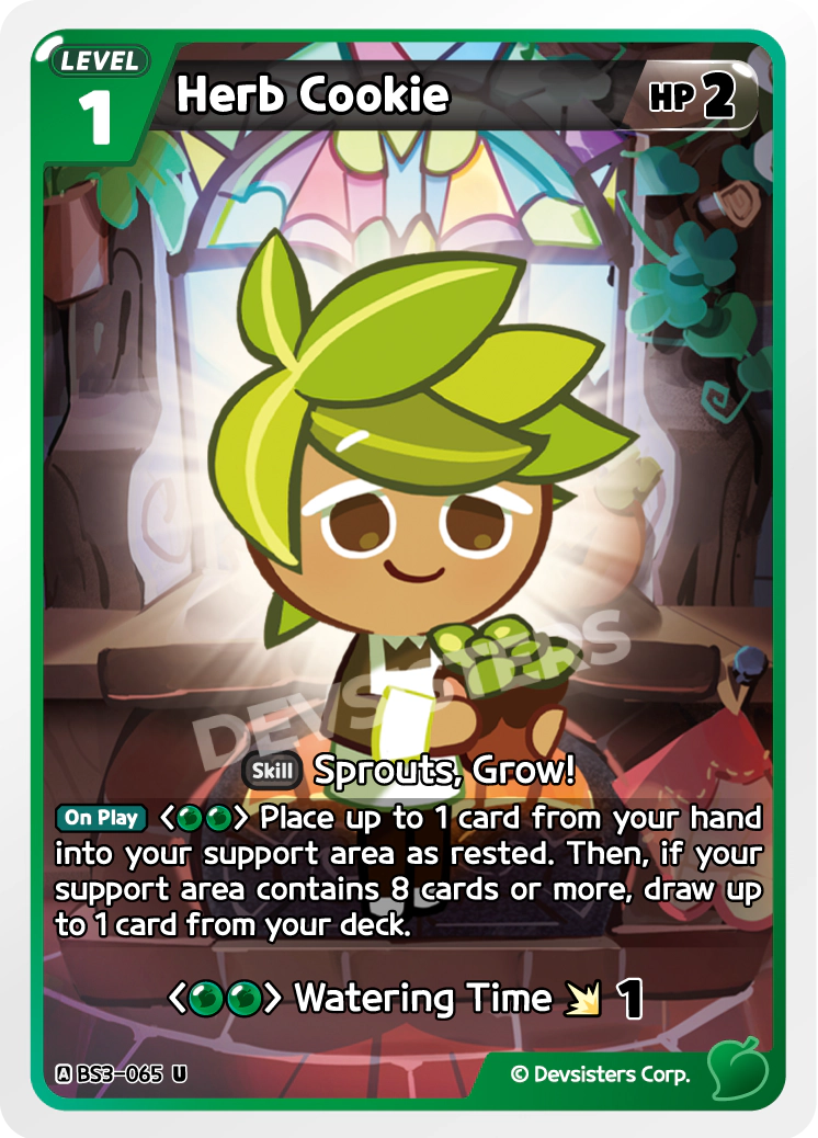 Herb Cookie #BS3-065