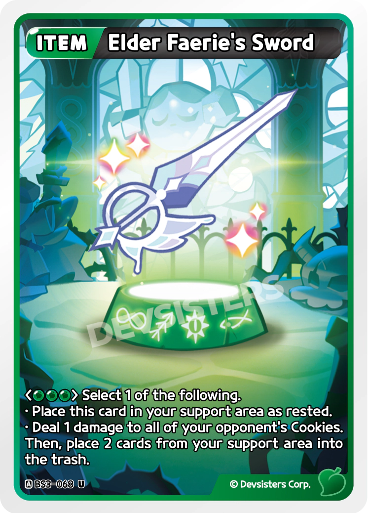 Elder Faerie's Sword #BS3-068