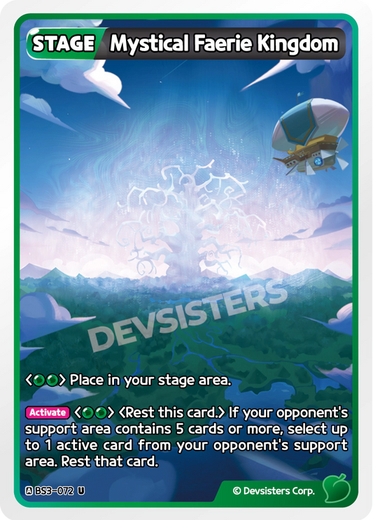 Mystical Faerie Kingdom #BS3-072