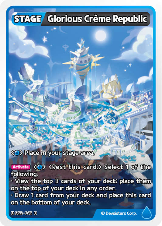 Glorious Crème Republic #BS3-095