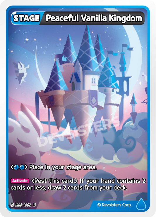 Peaceful Vanilla Kingdom #BS3-096
