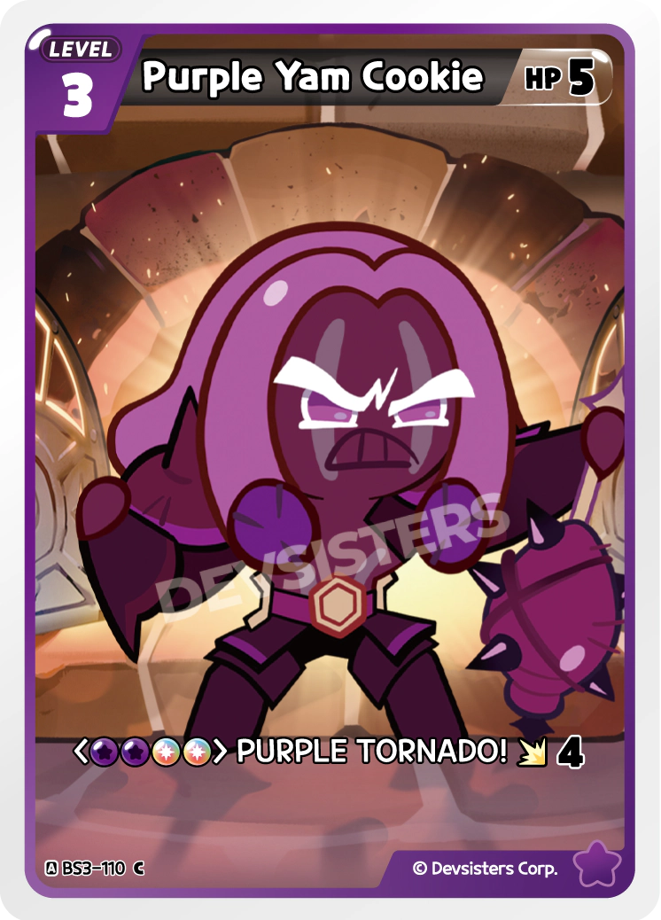 Purple Yam Cookie #BS3-110