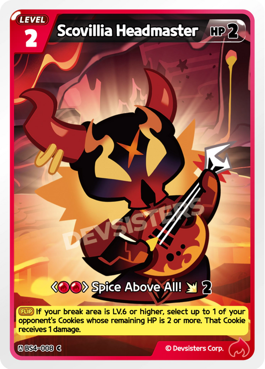 Scovillia Headmaster #BS4-008