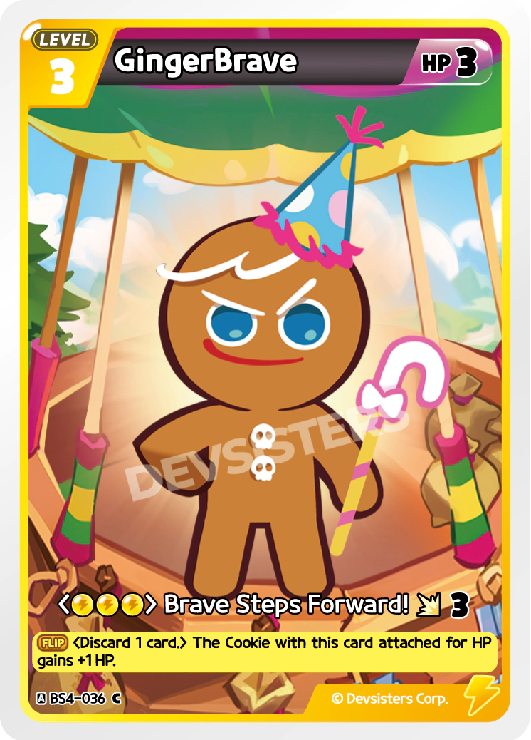 GingerBrave #BS4-036