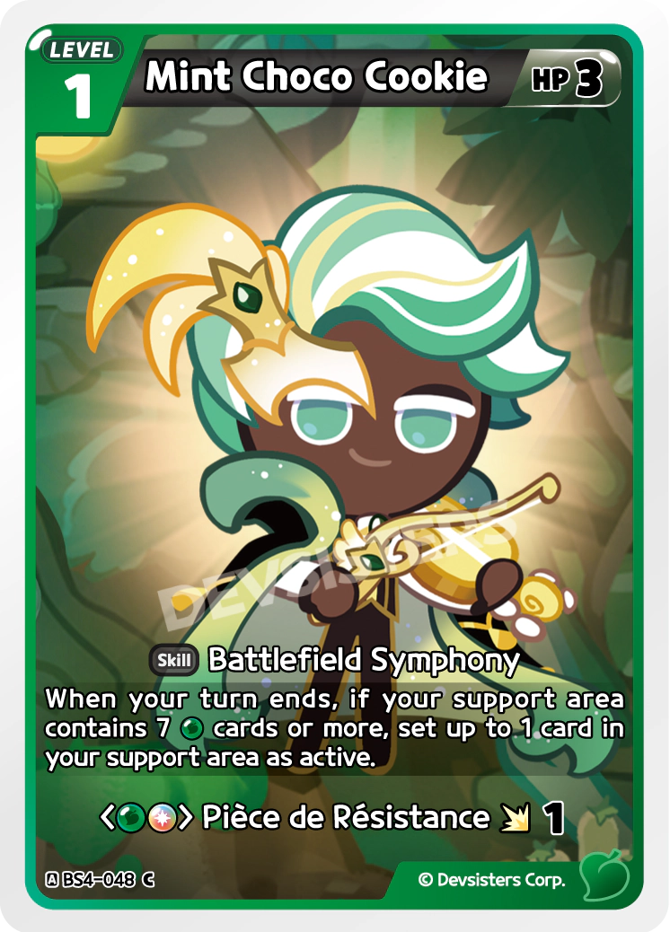 Mint Choco Cookie #BS4-048