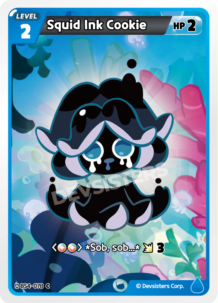 Squid Ink Cookie #BS4-078