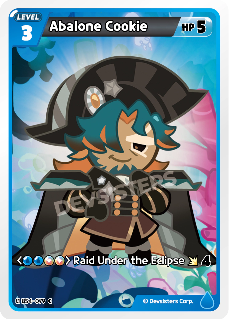 Abalone Cookie #BS4-079