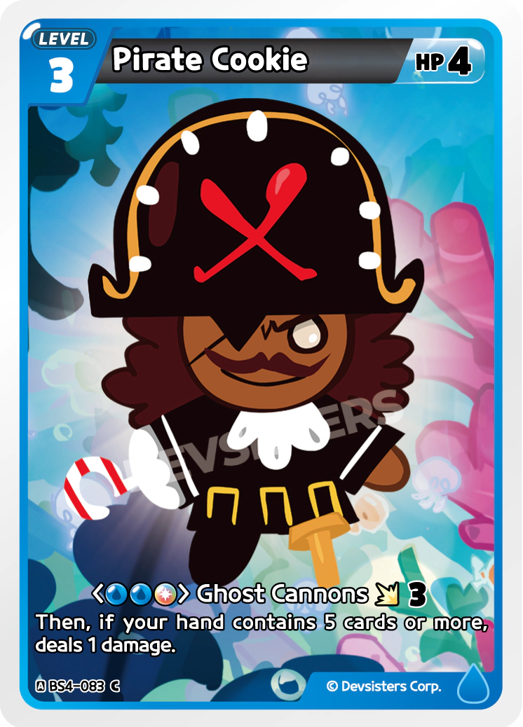 Pirate Cookie #BS4-083
