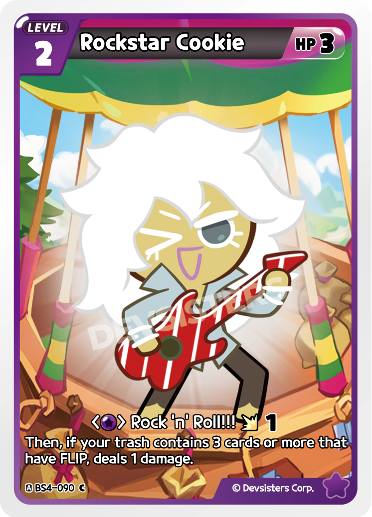 Rockstar Cookie #BS4-090