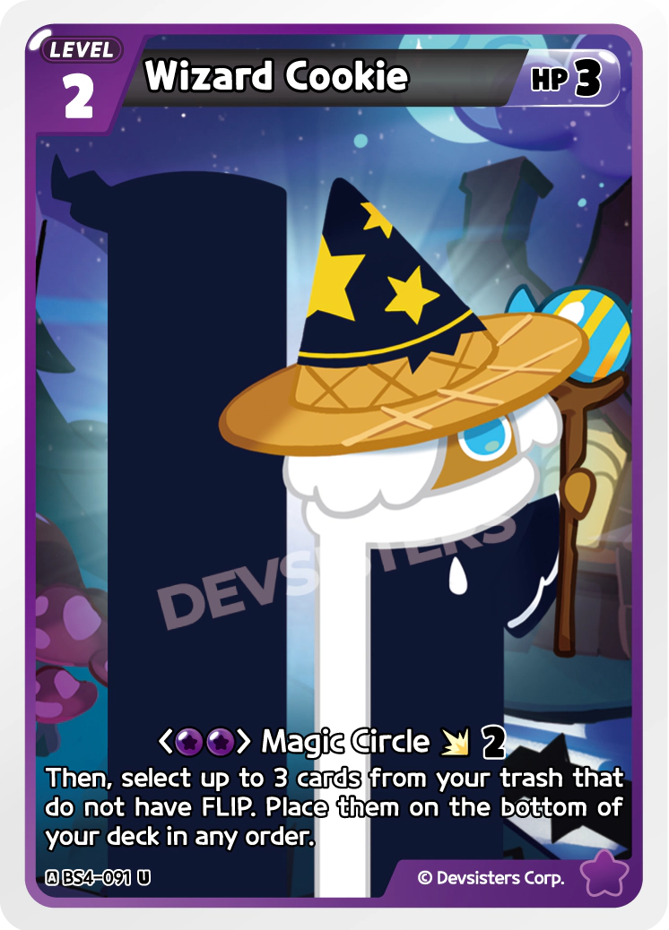 Wizard Cookie #BS4-091