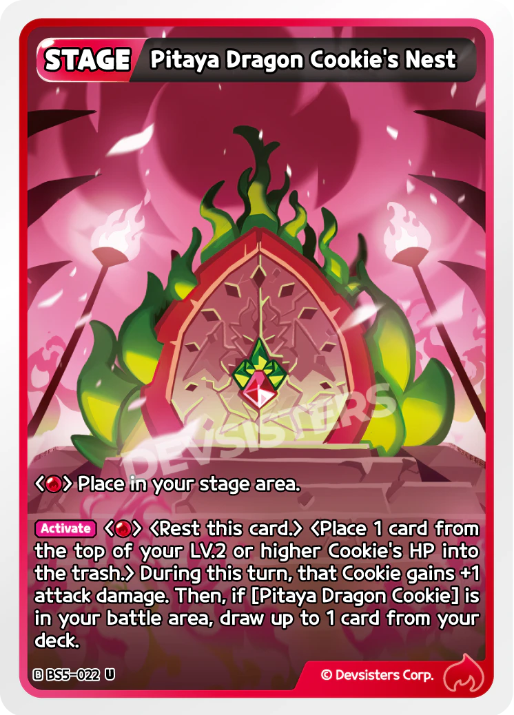 Pitaya Dragon Cookie's Nest #BS5-022