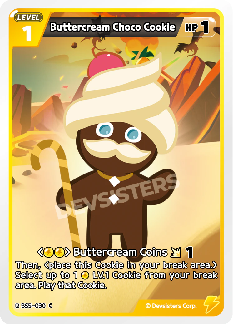 Buttercream Choco Cookie #BS5-030