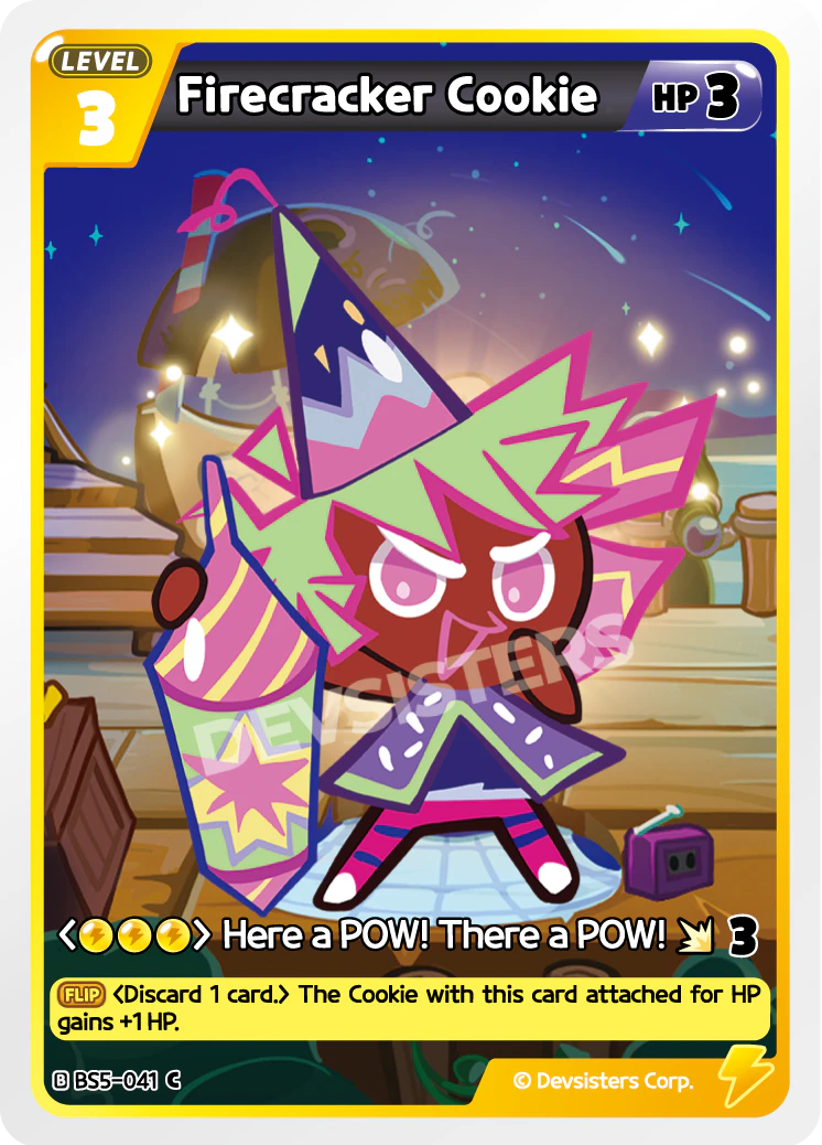Firecracker Cookie #BS5-041