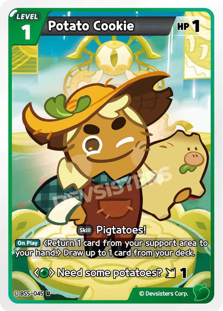 Potato Cookie #BS5-045