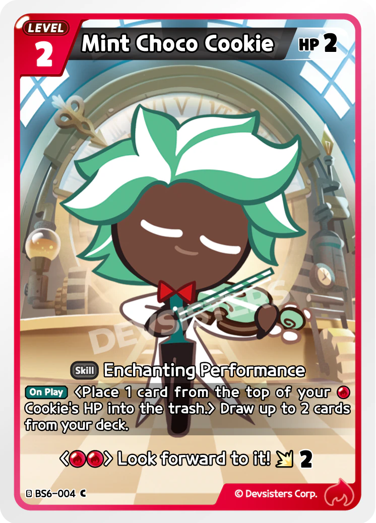 Mint Choco Cookie #BS6-004