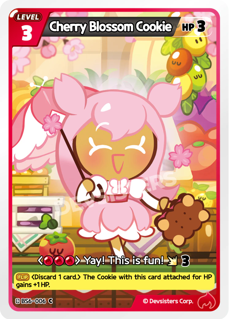 Cherry Blossom Cookie #BS6-006