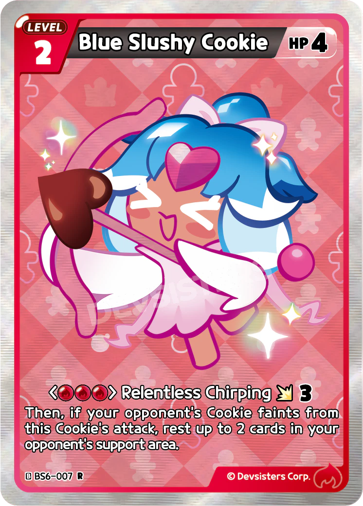 Blue Slushy Cookie #BS6-007