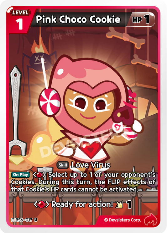 Pink Choco Cookie #BS6-017