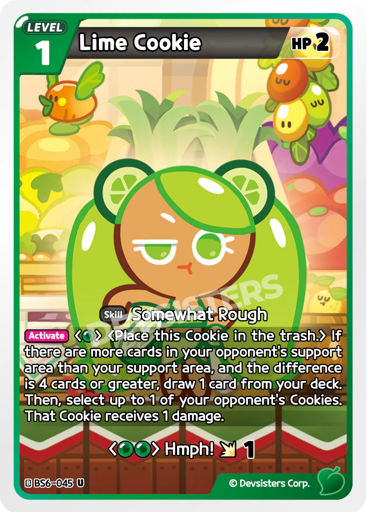 Lime Cookie #BS6-045