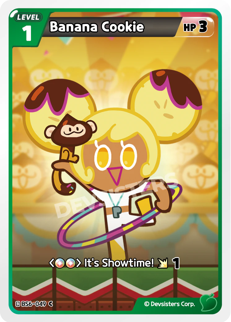 Banana Cookie #BS6-049