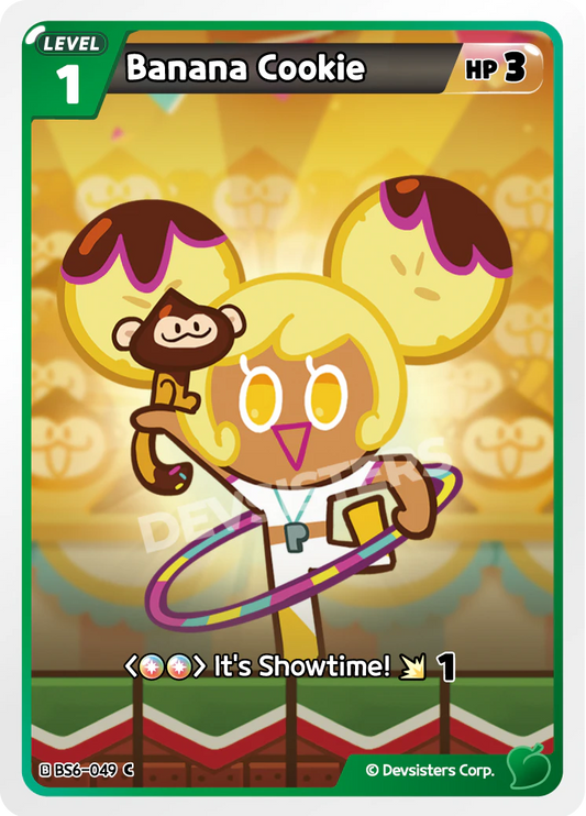Banana Cookie #BS6-049