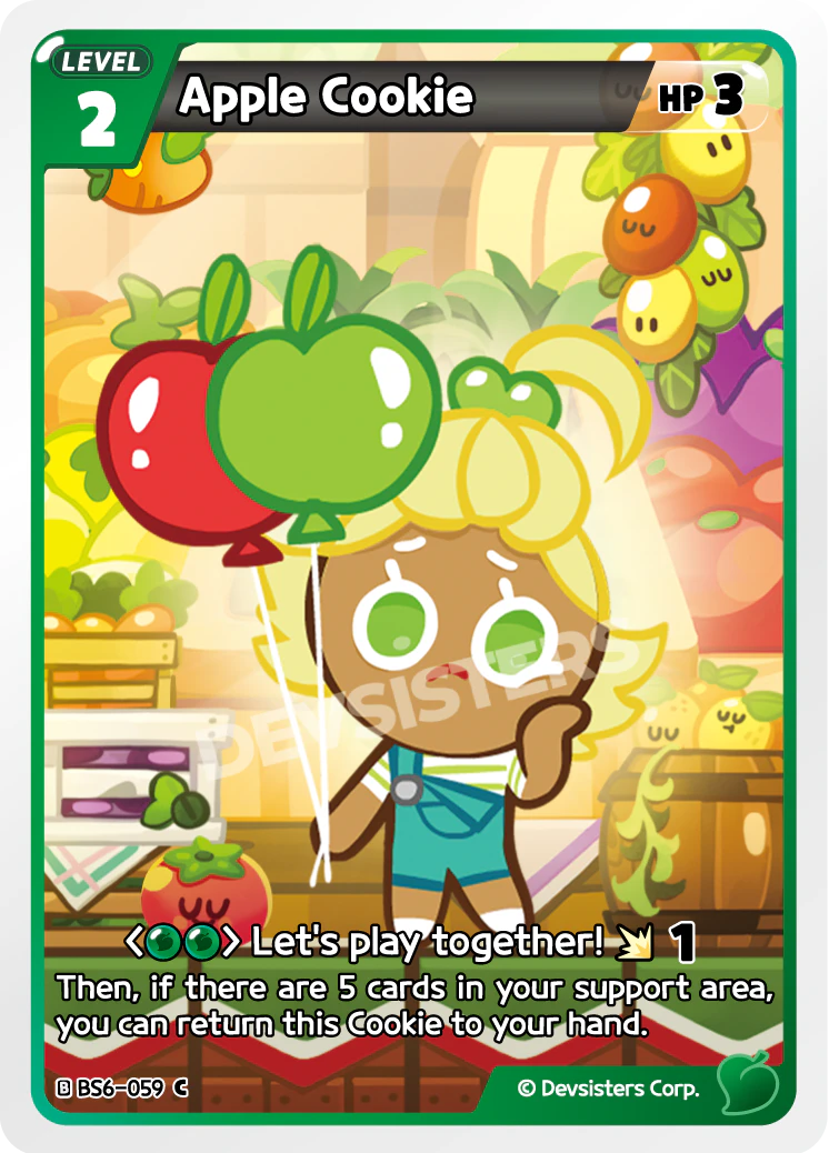 Apple Cookie #BS6-059