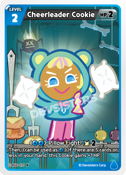 Cheerleader Cookie #BS6-077