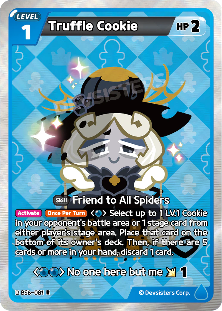 Truffle Cookie #BS6-081