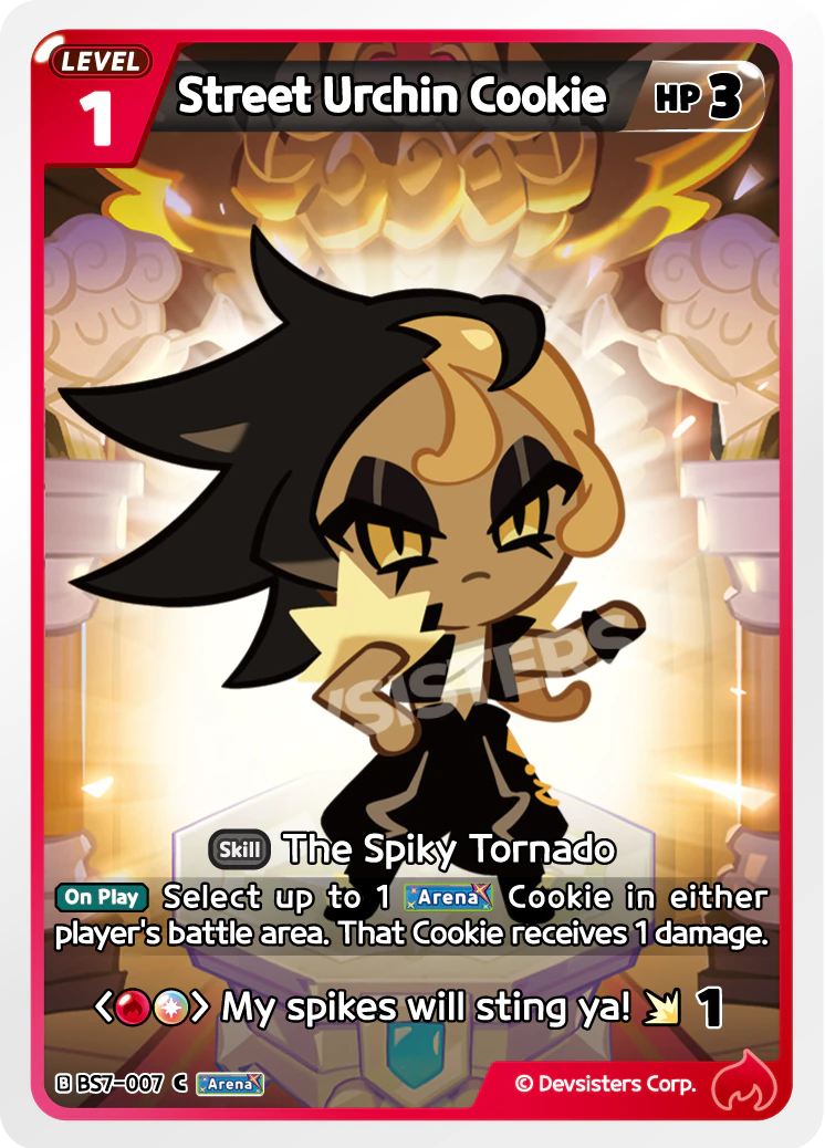 Street Urchin Cookie #BS7-007