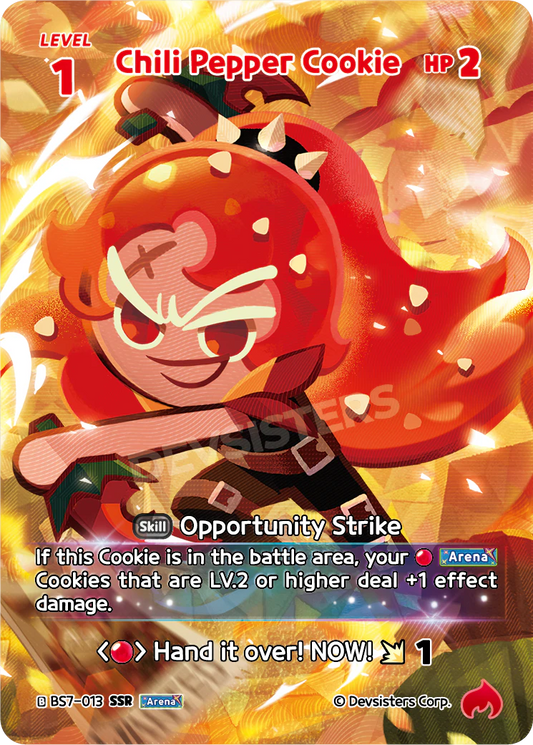 Chili Pepper Cookie #BS7-013@1