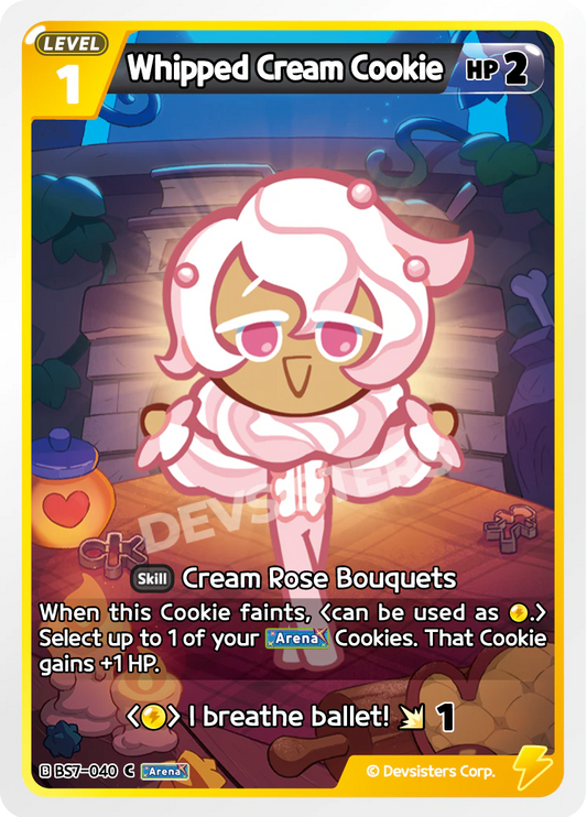 Whipped Cream Cookie #BS7-040