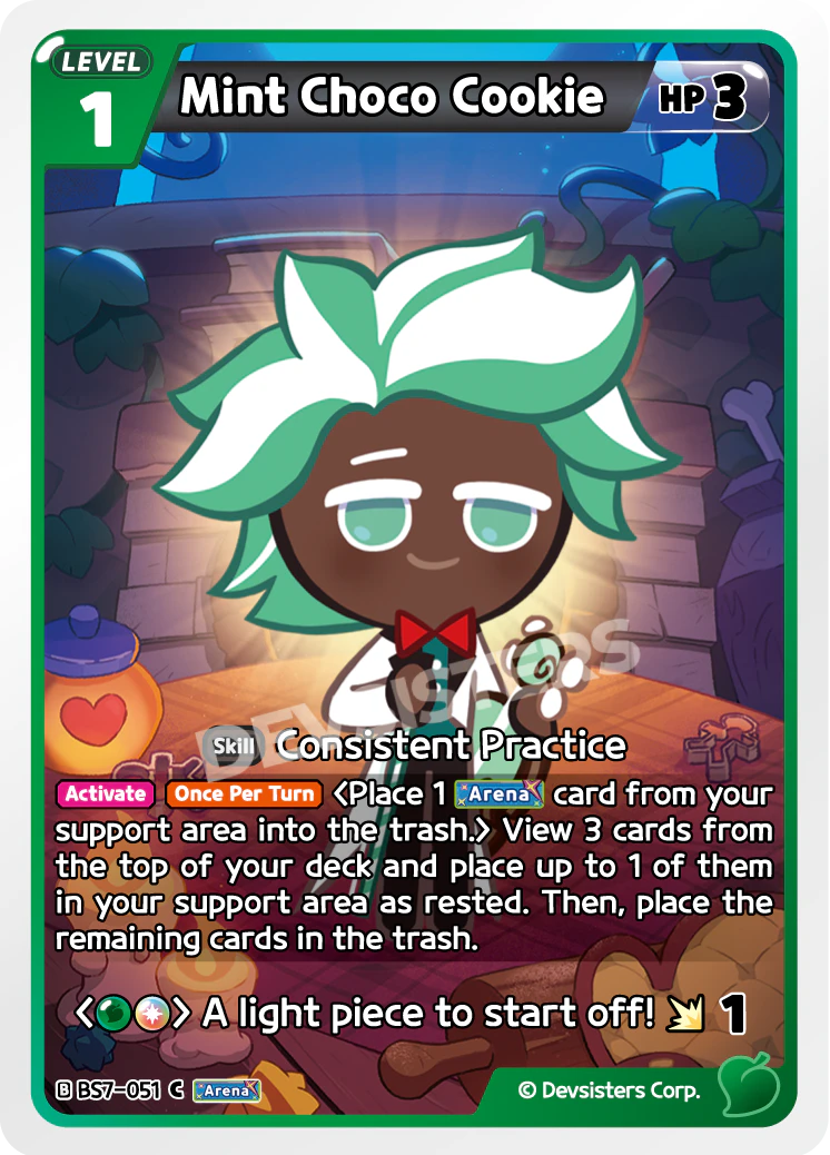 Mint Choco Cookie #BS7-051