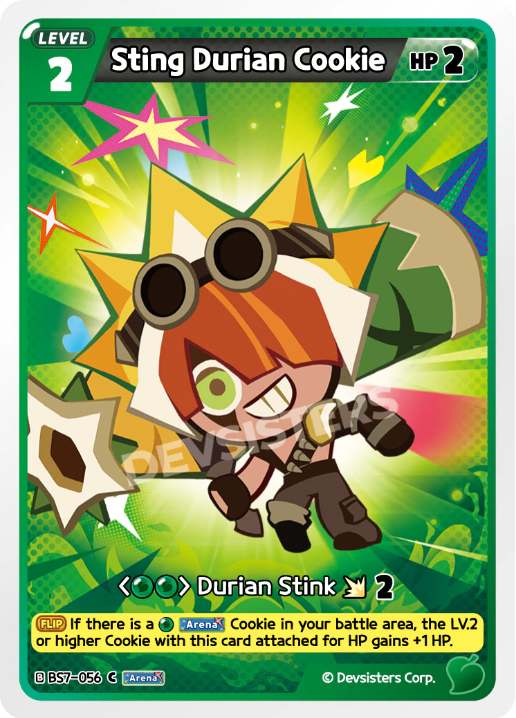 Sting Durian Cookie #BS7-056