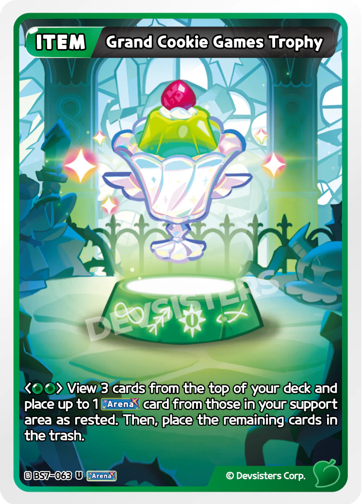 Grand Cookie Games Trophy #BS7-063