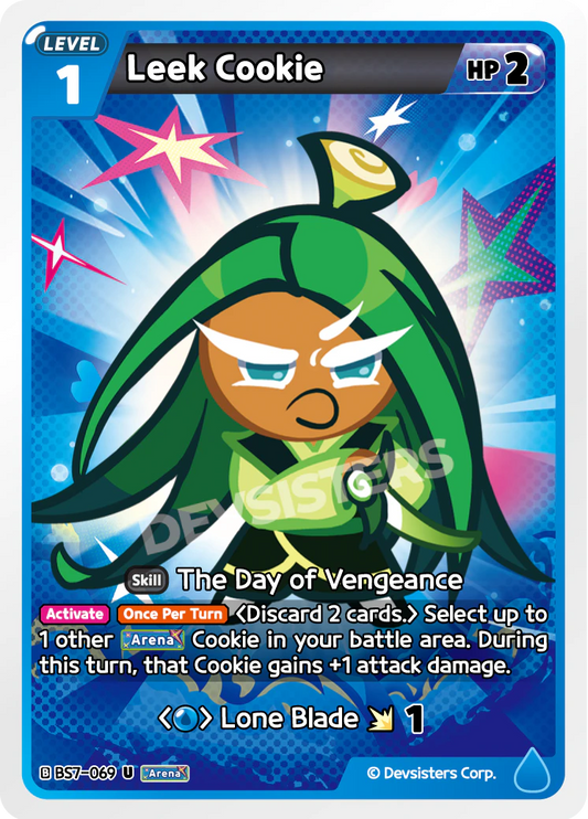 Leek Cookie #BS7-069