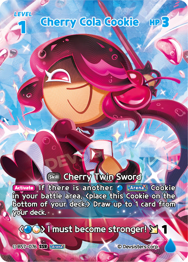 Cherry Cola Cookie #BS7-076@1