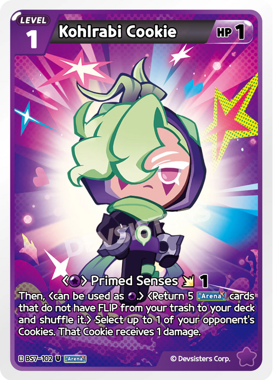 Kohlrabi Cookie #BS7-102