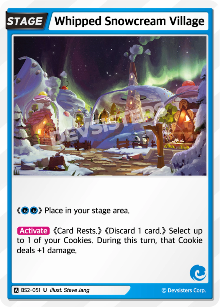 Whipped Snowcream Village #BS2-051