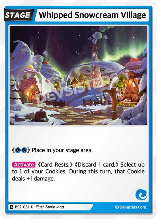 Whipped Snowcream Village #BS2-051