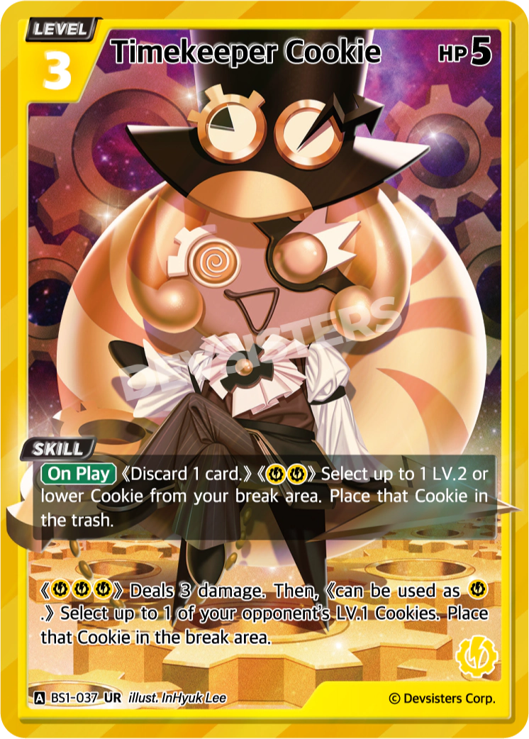 Timekeeper Cookie #BS1-037
