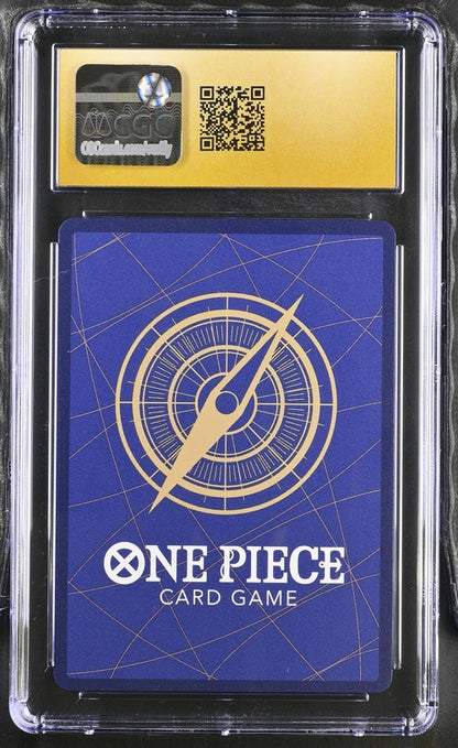CGC PRISTINE 10 Jinbe OP07-045 (Borderless) Alt Art Japanese 500 Years in the Future (OP07) One Piece 2024