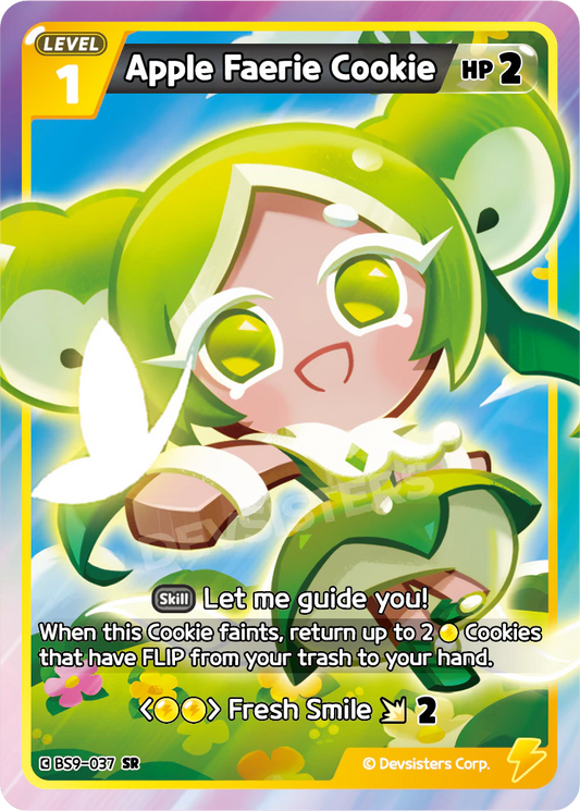 Apple Faerie Cookie #BS9-037