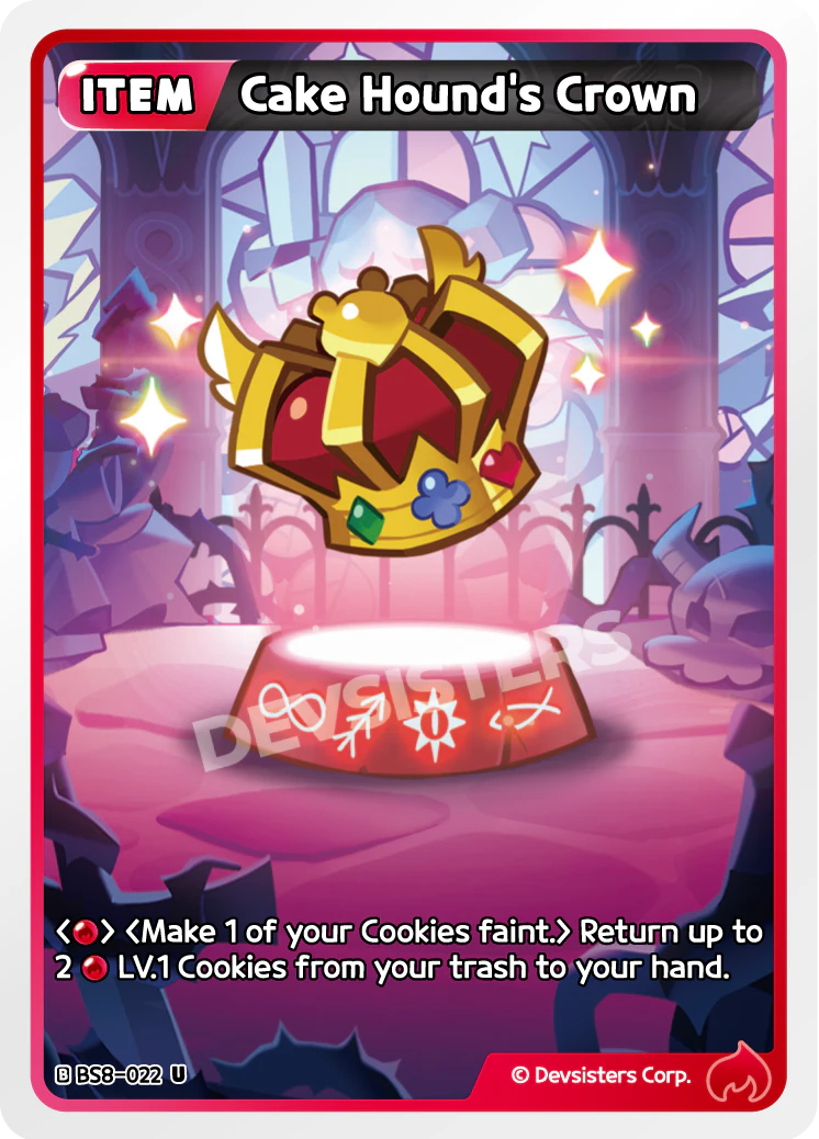 Cake Hound's Crown #BS8-022