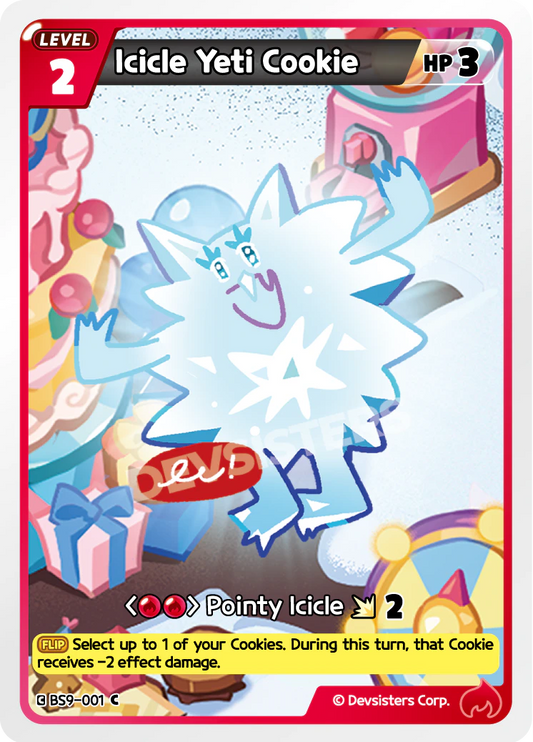 Icicle Yeti Cookie #BS9-001@1