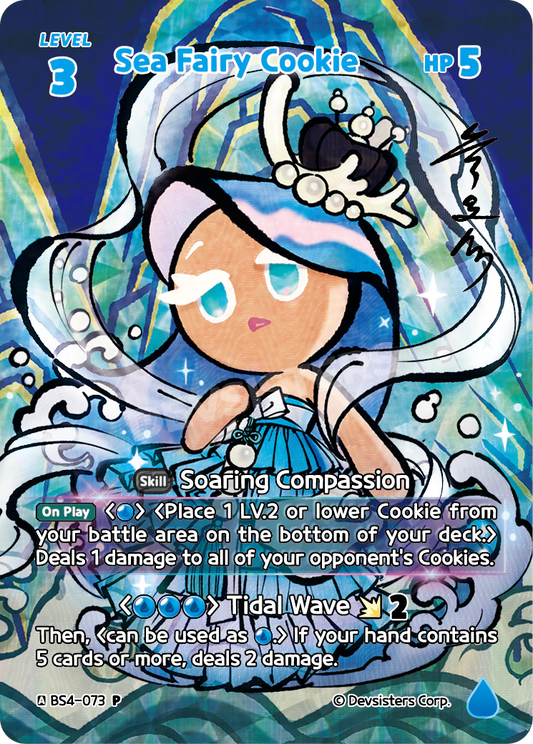 Sea Fairy Cookie #BS4-073@2