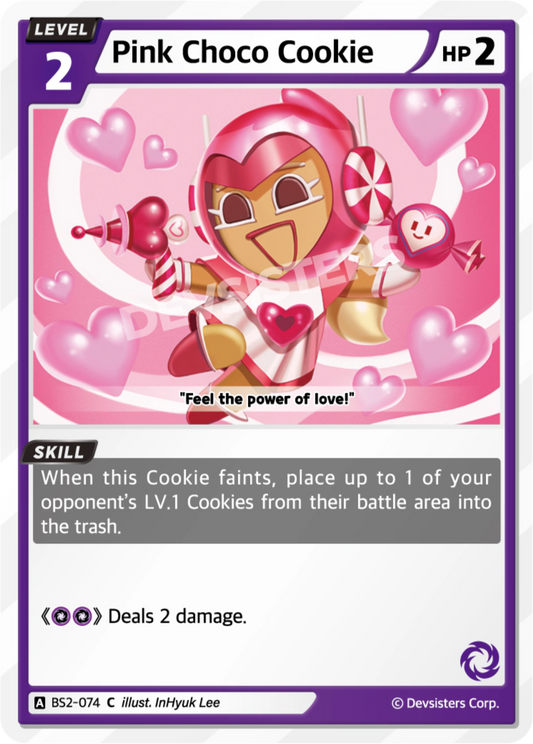 Pink Choco Cookie #BS2-074