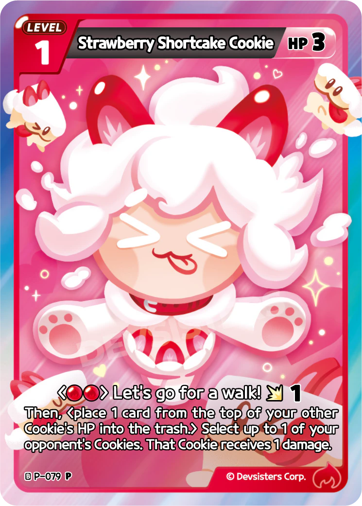 Strawberry Shortcake Cookie #P-079