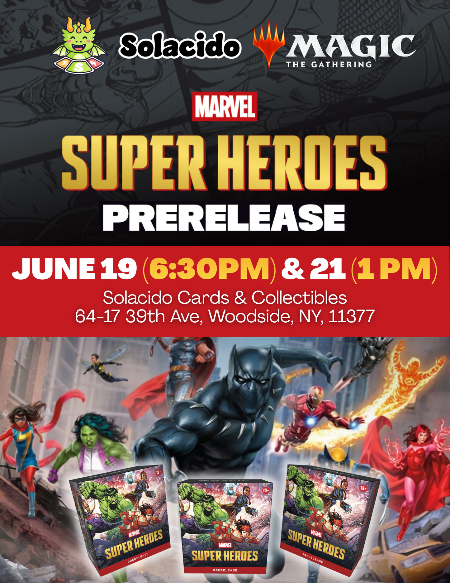(06/21) Marvel Super Heroes Prerelease